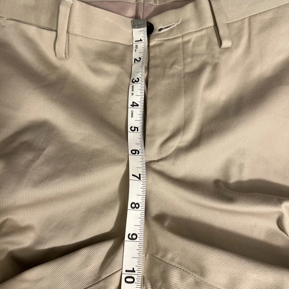 Michael Kors Tan Chinos Straight Leg Business Casual - Picture 3 of 5